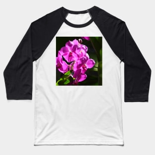 Purple Orchid Baseball T-Shirt